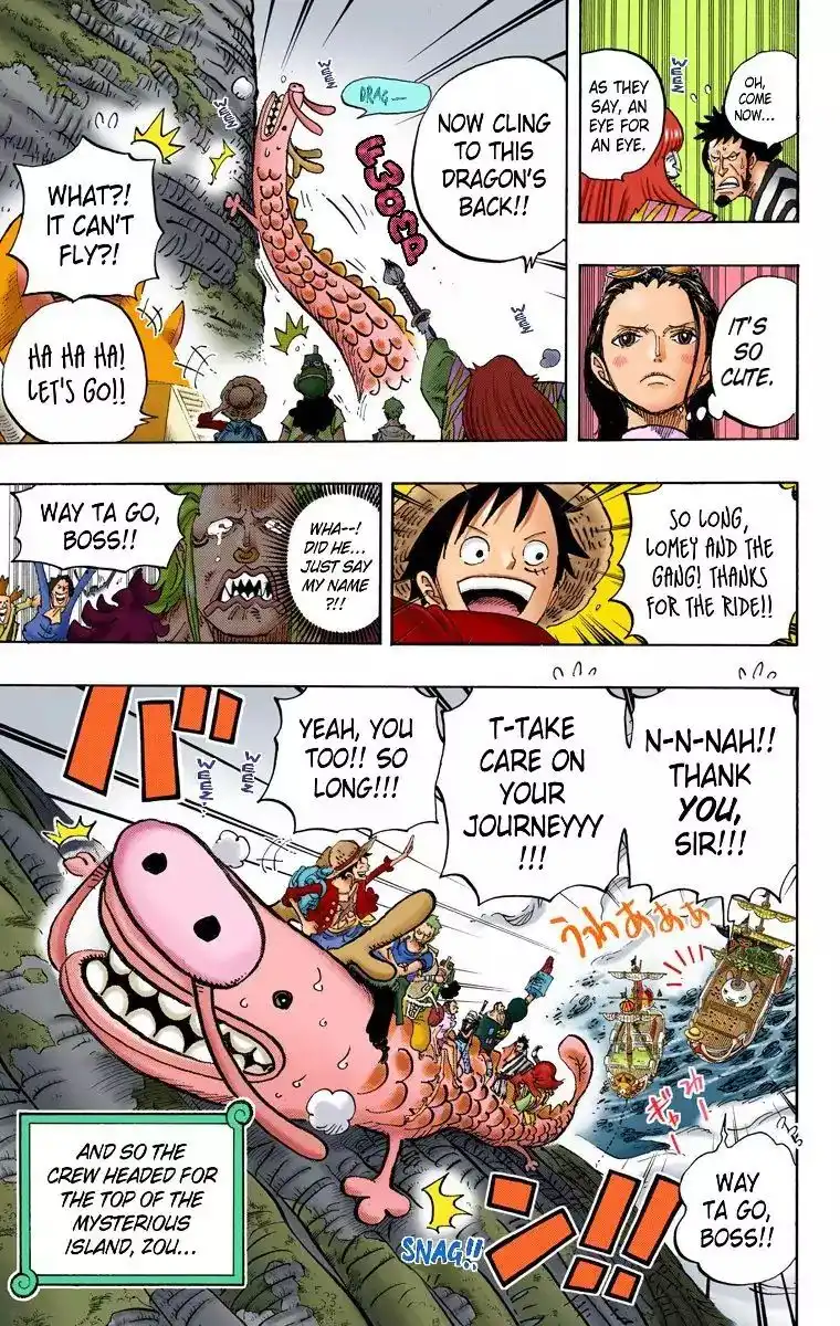 One Piece - Digital Colored Comics Chapter 803 5